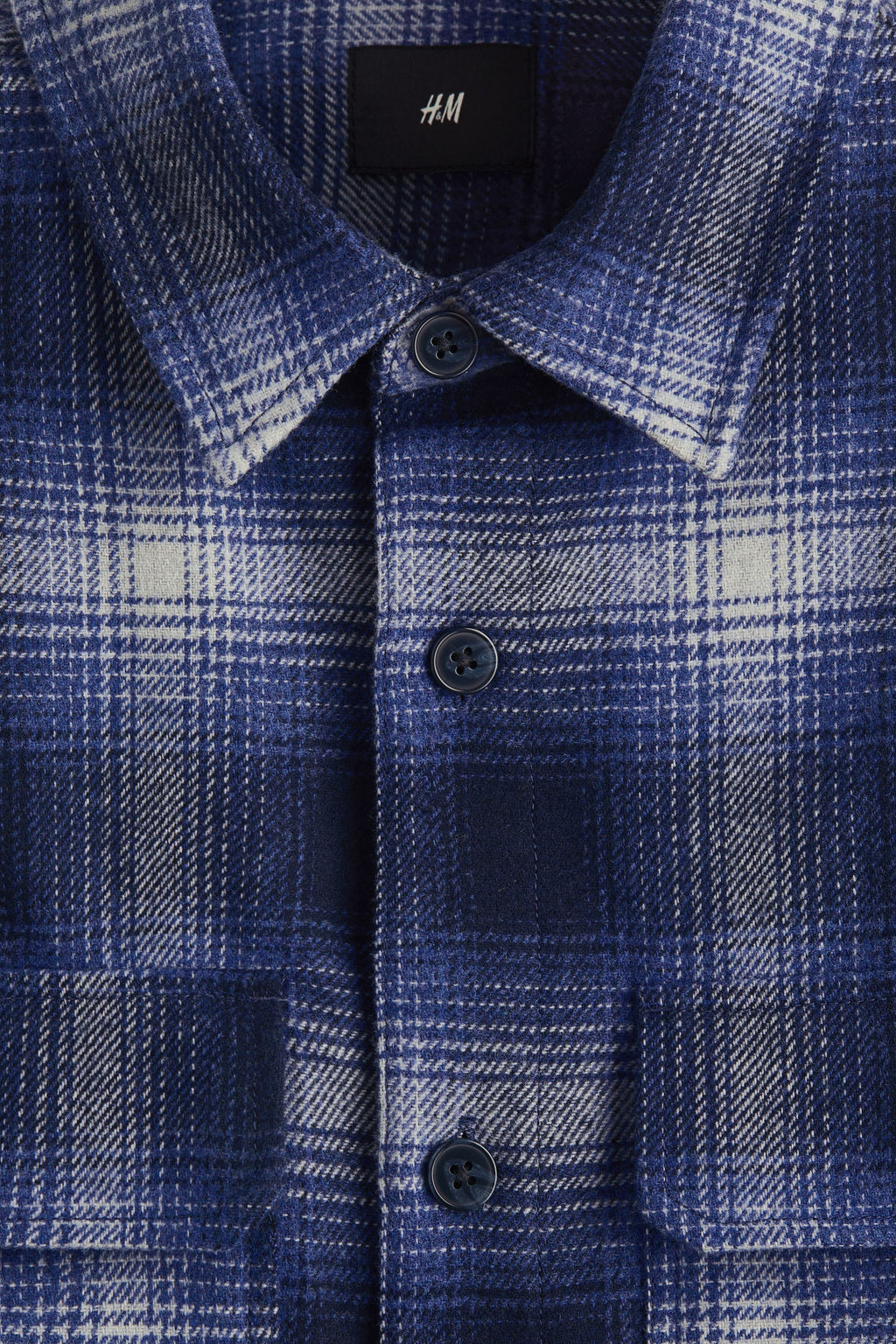 Sobrecamisa de franela Regular Fit - H&m фото 5