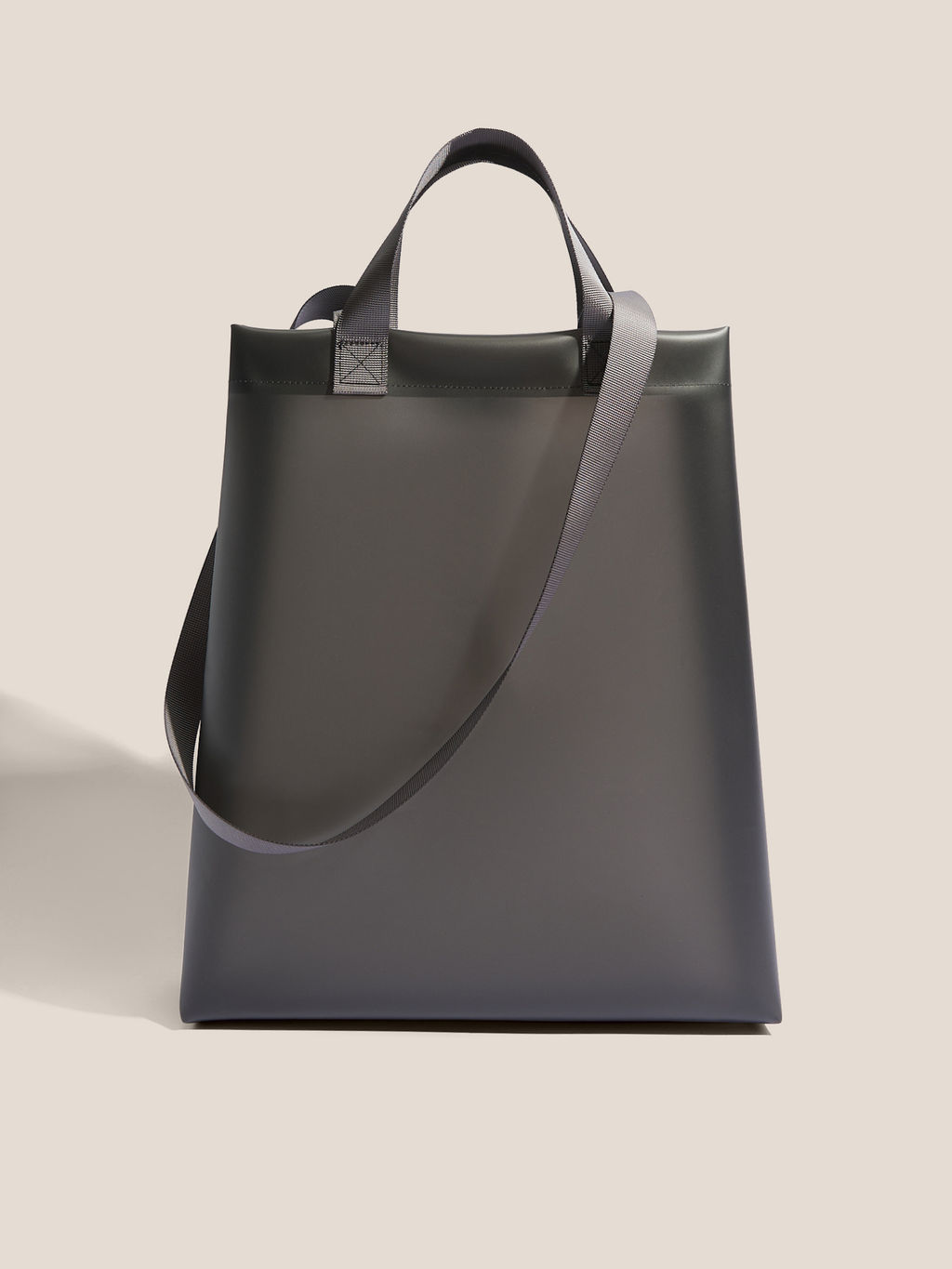 Женский шоппер MAISON DAVID TRANSPARENT SHOPPER Артикул 4835655, антрацитовый