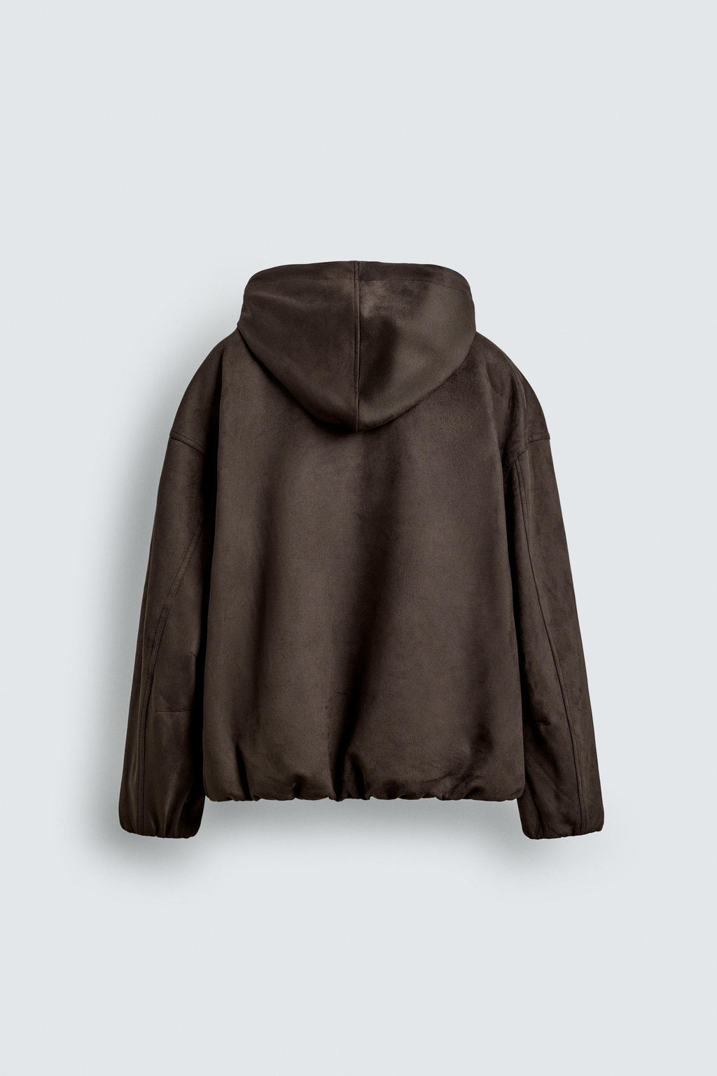 CAZADORA EFECTO ANTE CAPCUCHA / Negro - Zara фото 8
