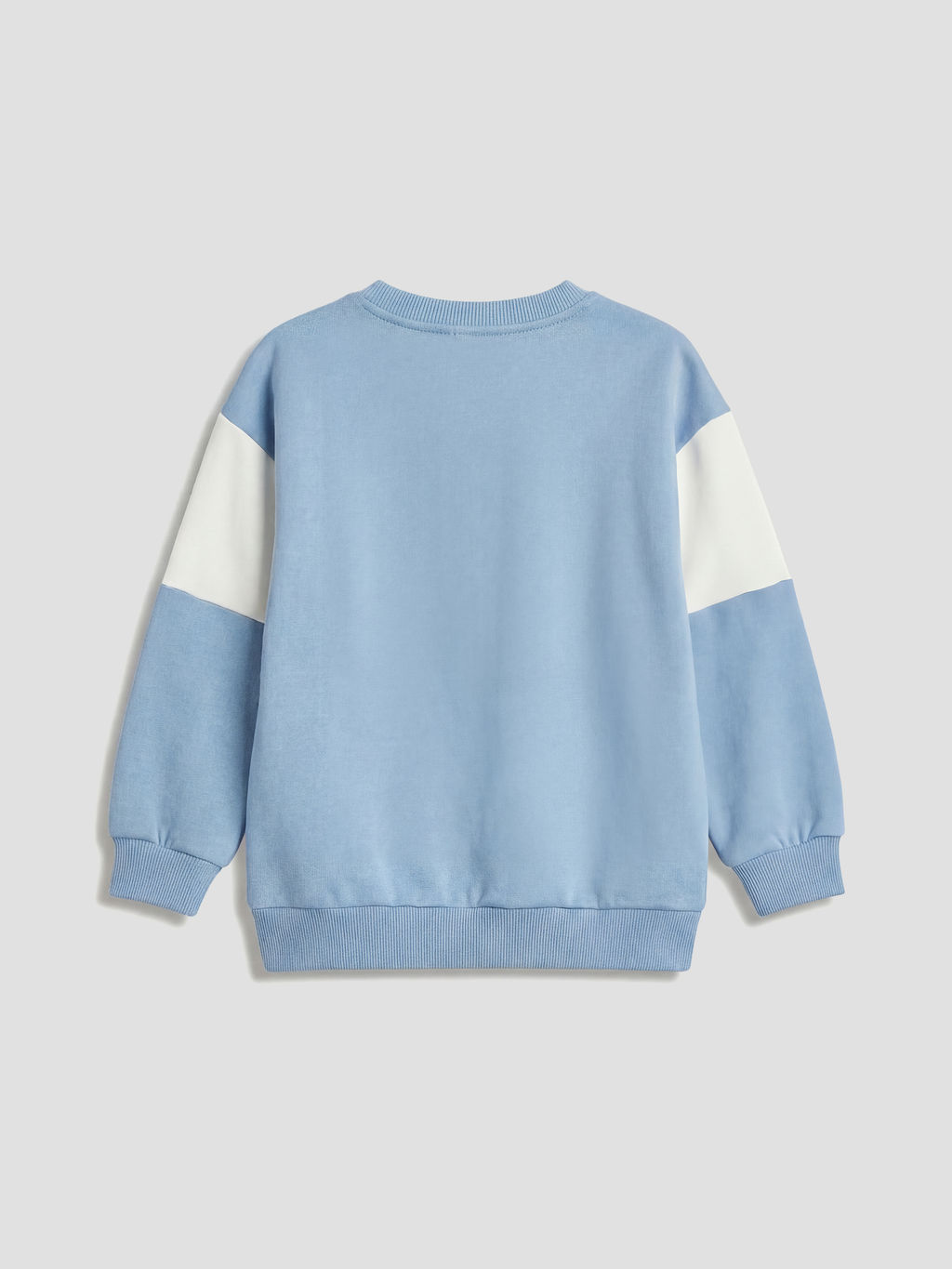 Bisiklet Yaka NYC Bask?l? Erkek ?ocuk Sweatshirt