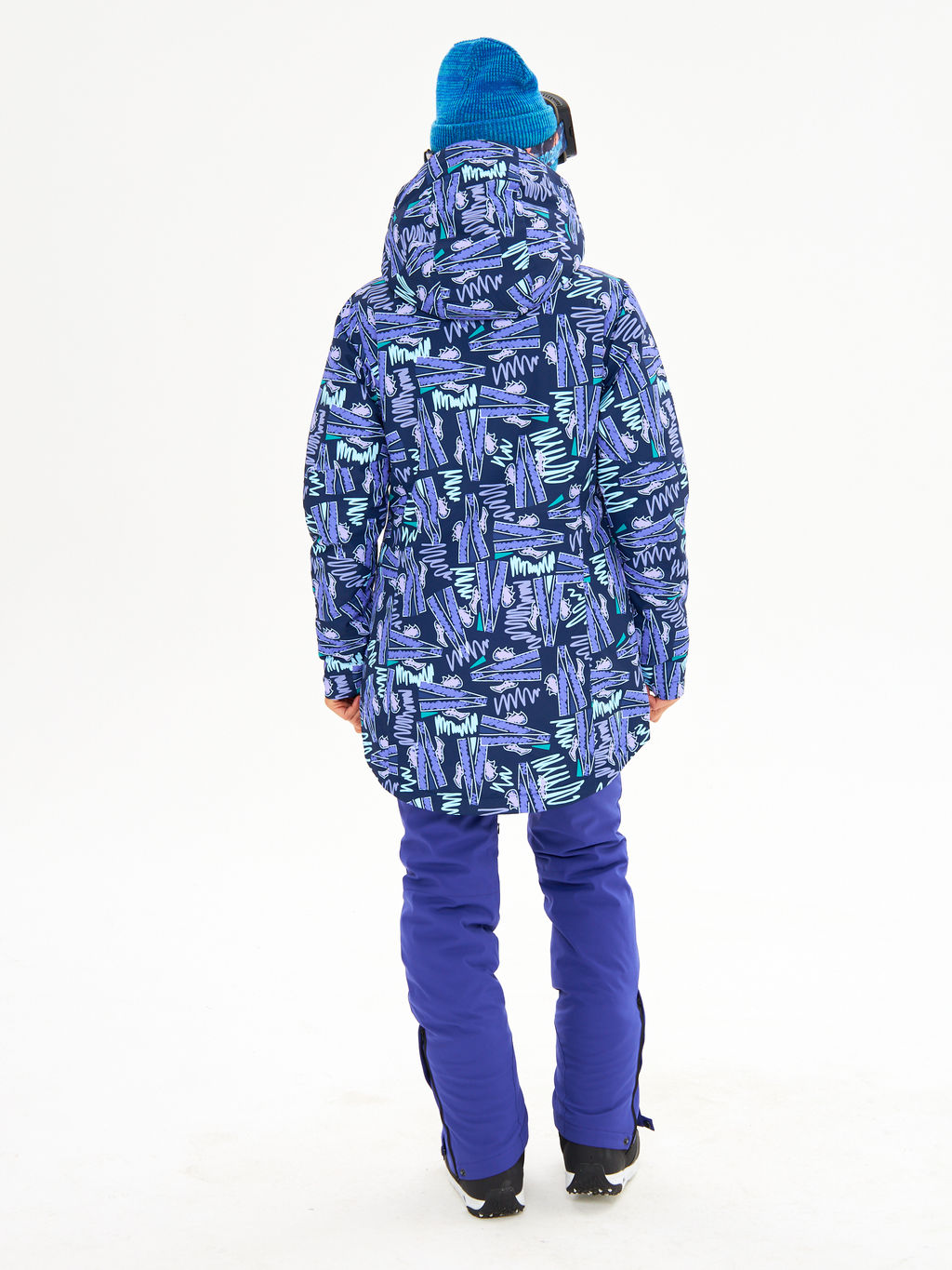 Женская горнолыжная сноубордическая куртка Alpha Endless Ultra Chaleur SNB 423/316_5 Разноцветный  фото 32