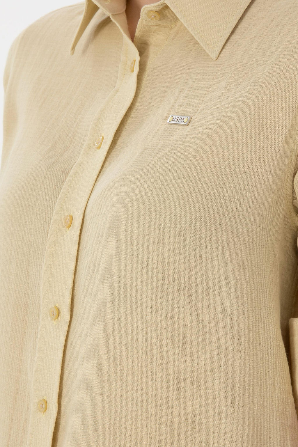 Kad_n A__k Haki Uzun Kollu G_mlek Sepette S_rpriz _ndirim - U.s. polo assn фото 7