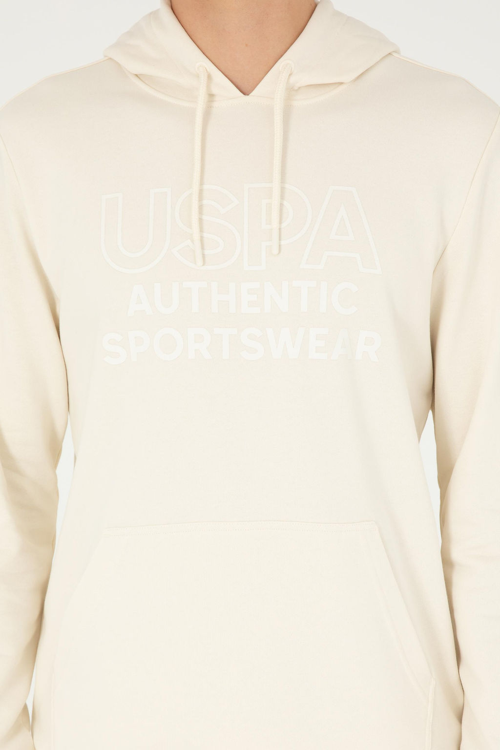 Мужской кремовый свитшот Неожиданная скидка в корзине - U.s. polo assn фото 6