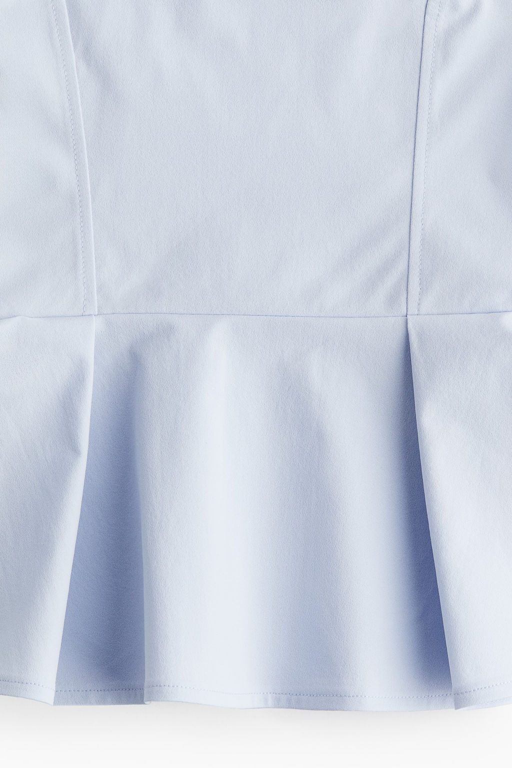 Top bandeau con peplo - H&m фото 6