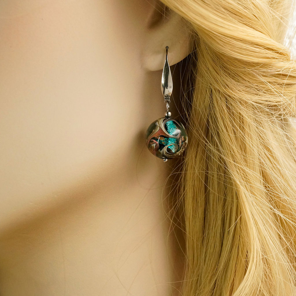 Серьги из муранского стекла - Vloes фото 4