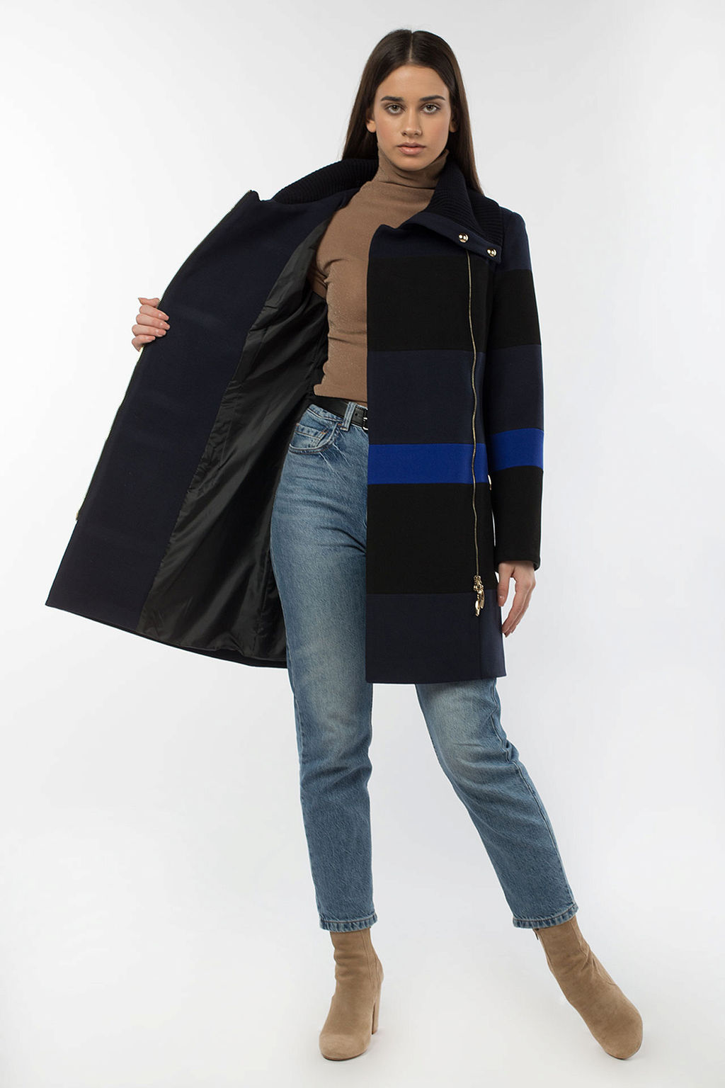 13-1100 Пальто женское демисезонное