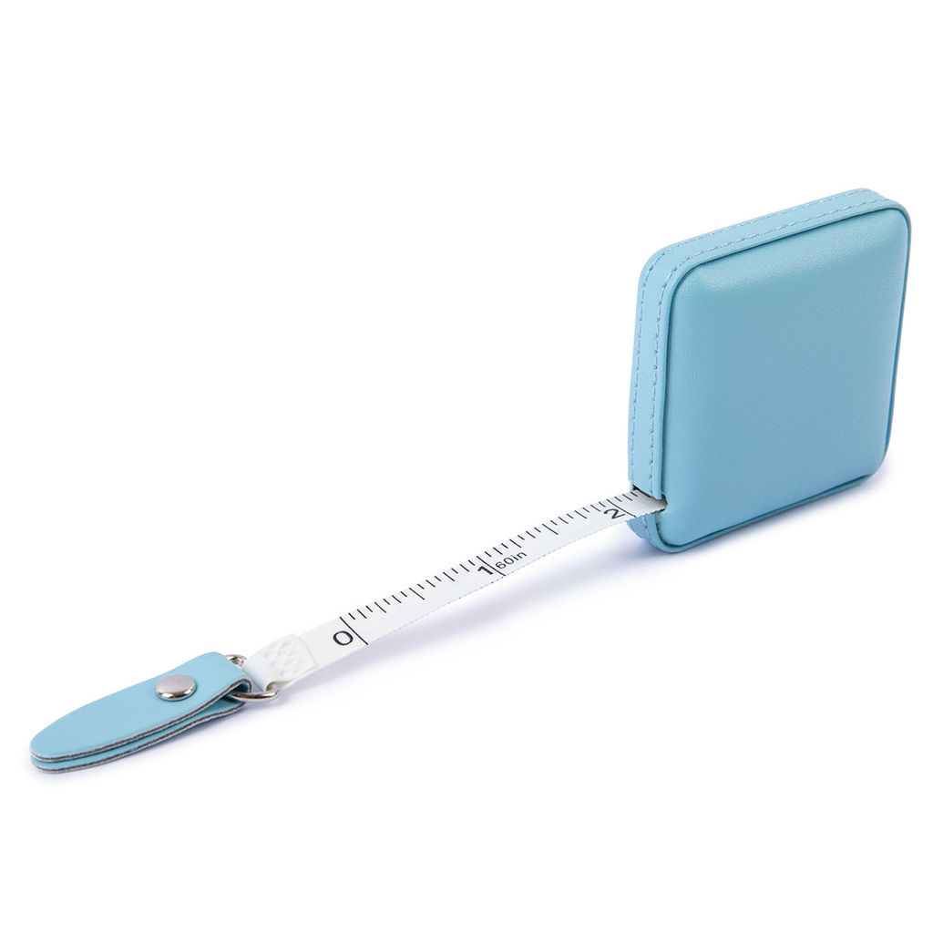 Gamma SSL-150 Рулетка портновская кожзаменитель пластик 150 см х 0.7 см в блистере №01 голубая