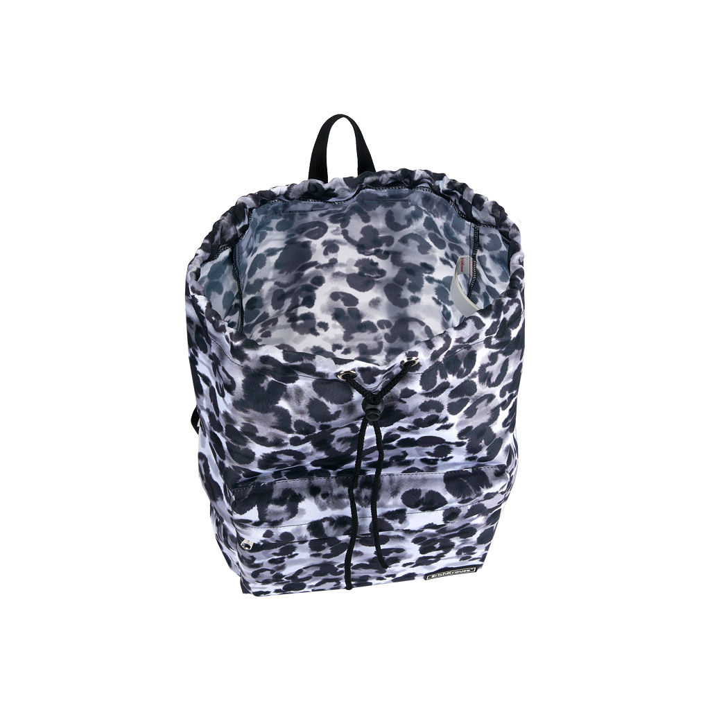 Цена за 1 шт. Рюкзак на шнурке ErichKrause® EasyLine® 16L Grey Leopard  фото 3