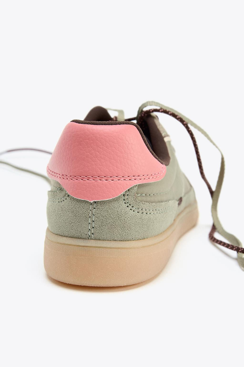 CONTRAST TRAINERS - Zara фото 8