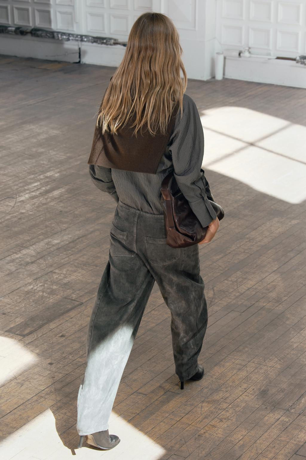 ZW COLLECTION BALLOON TROUSERS - Zara фото 4