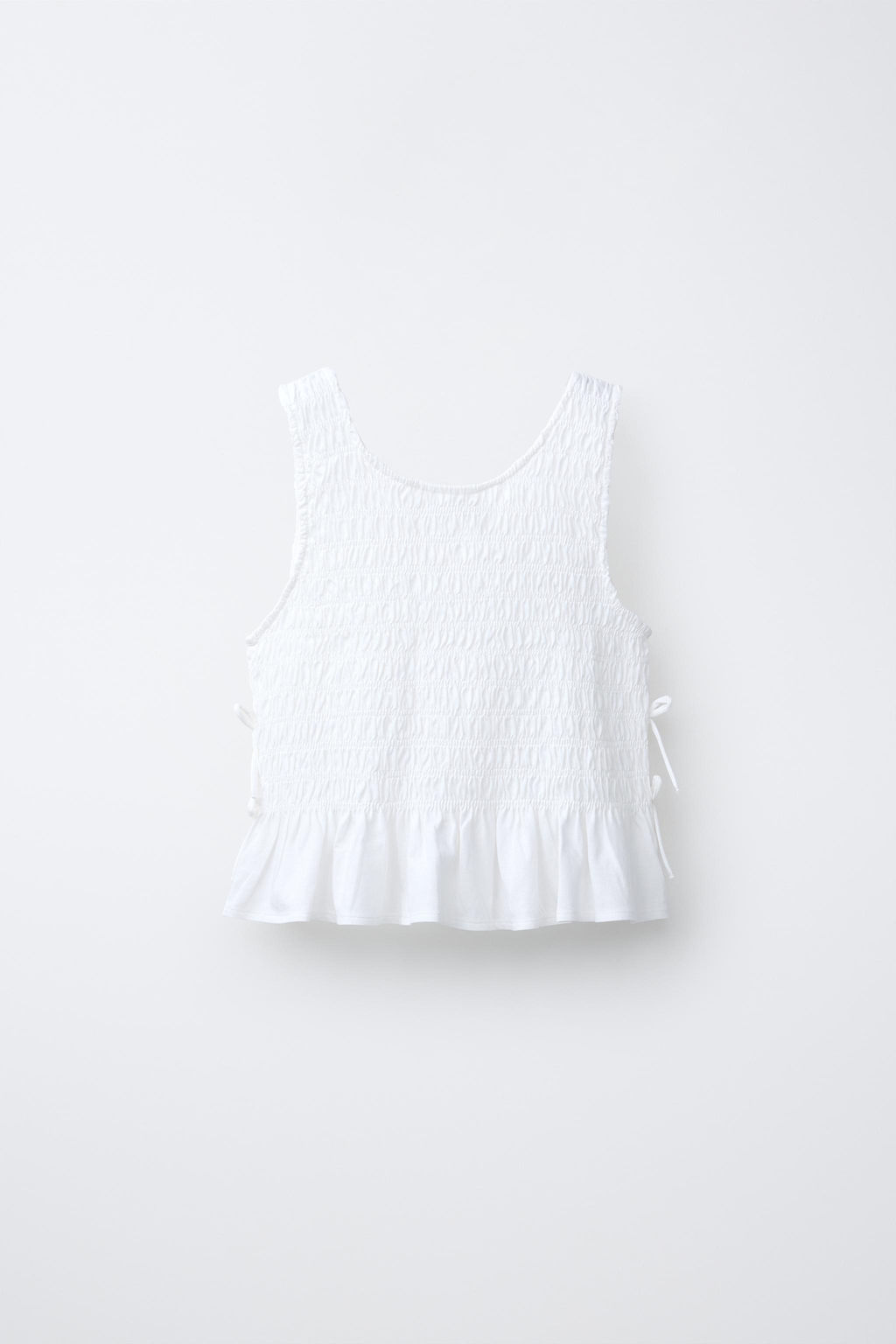 TOP GOMAS LAZOS / Blanco - Zara фото 2