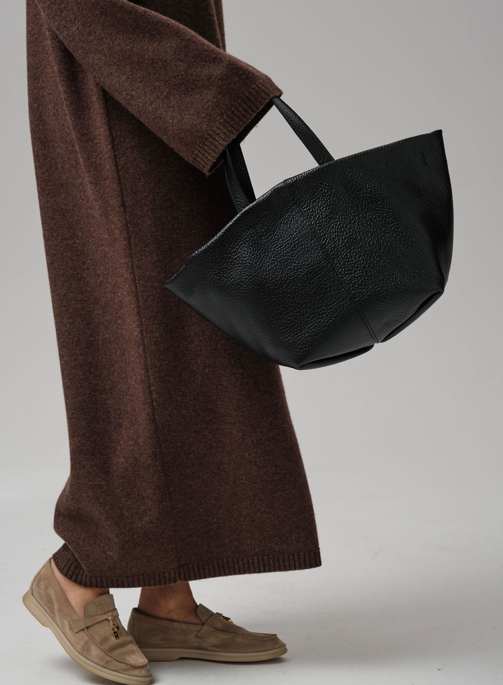 Кожаная сумка Azaro 31355 темно-коричневый