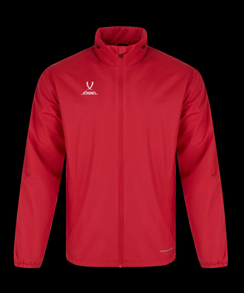 Куртка ветрозащитная JOGEL DIVISION PerFormPROOF Shower Jacket, красный  фото 2