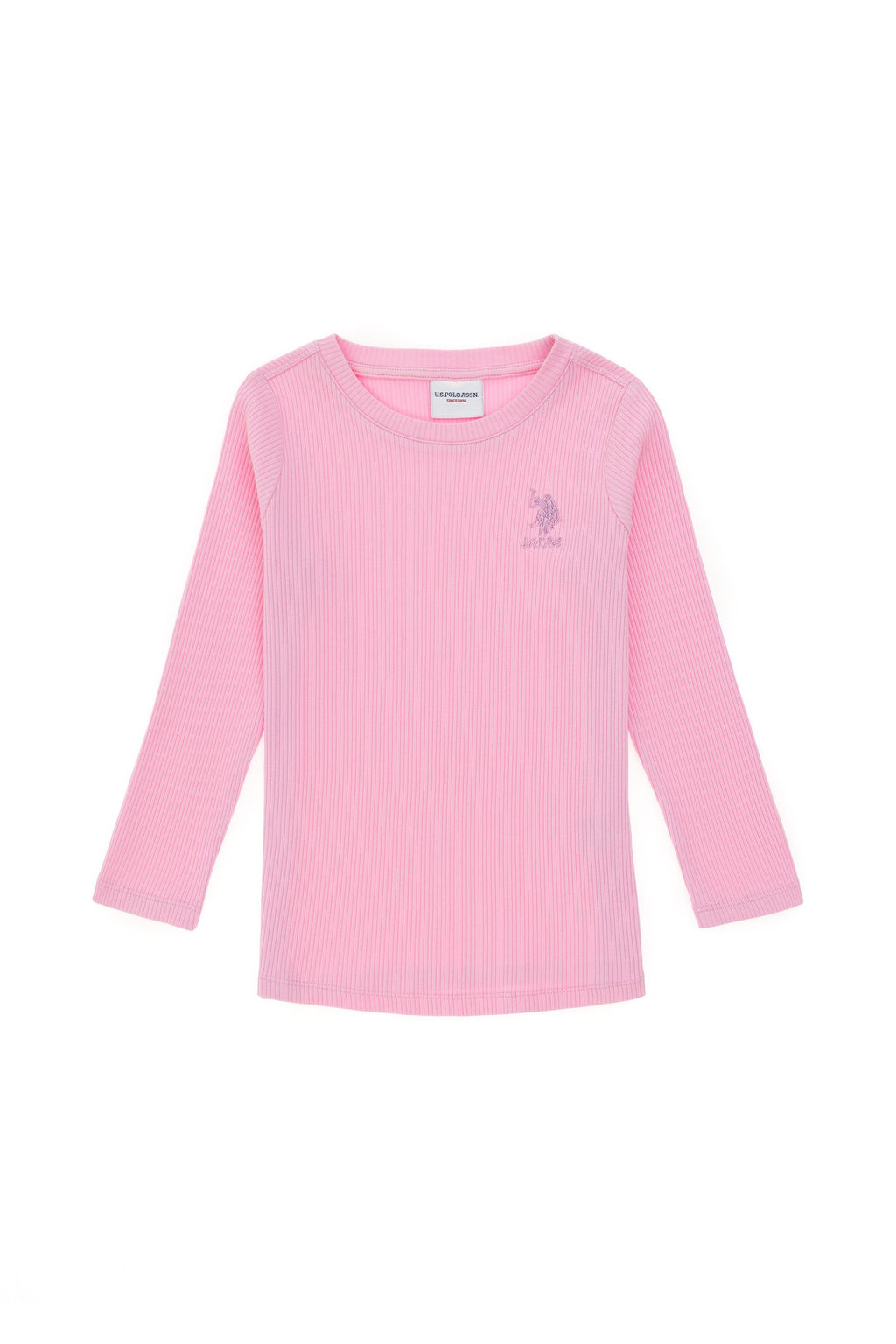 Розовый свитшот для девочки Неожиданная скидка в корзине - U.s. polo assn фото 3