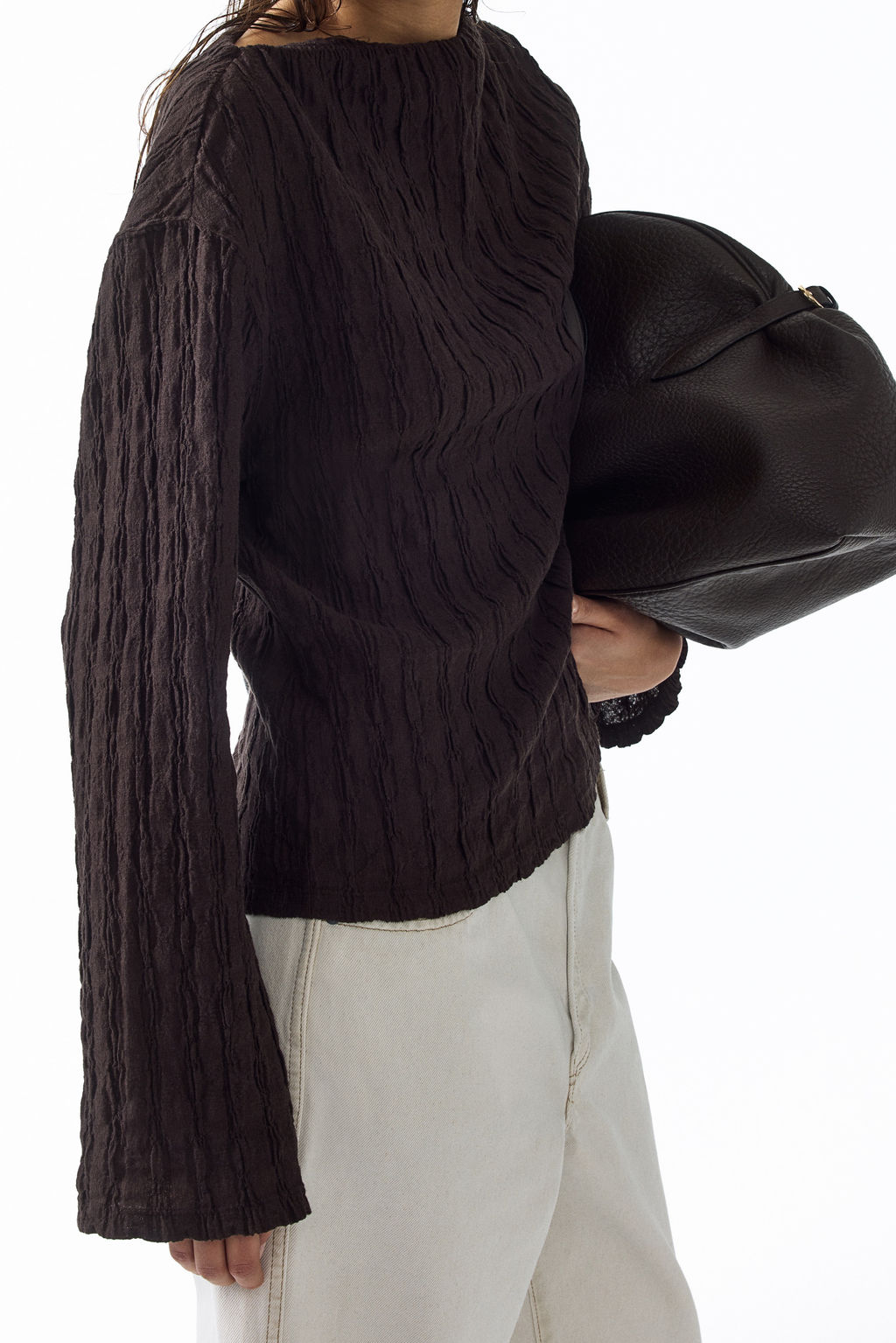 Top con escote barco - H&m фото 6