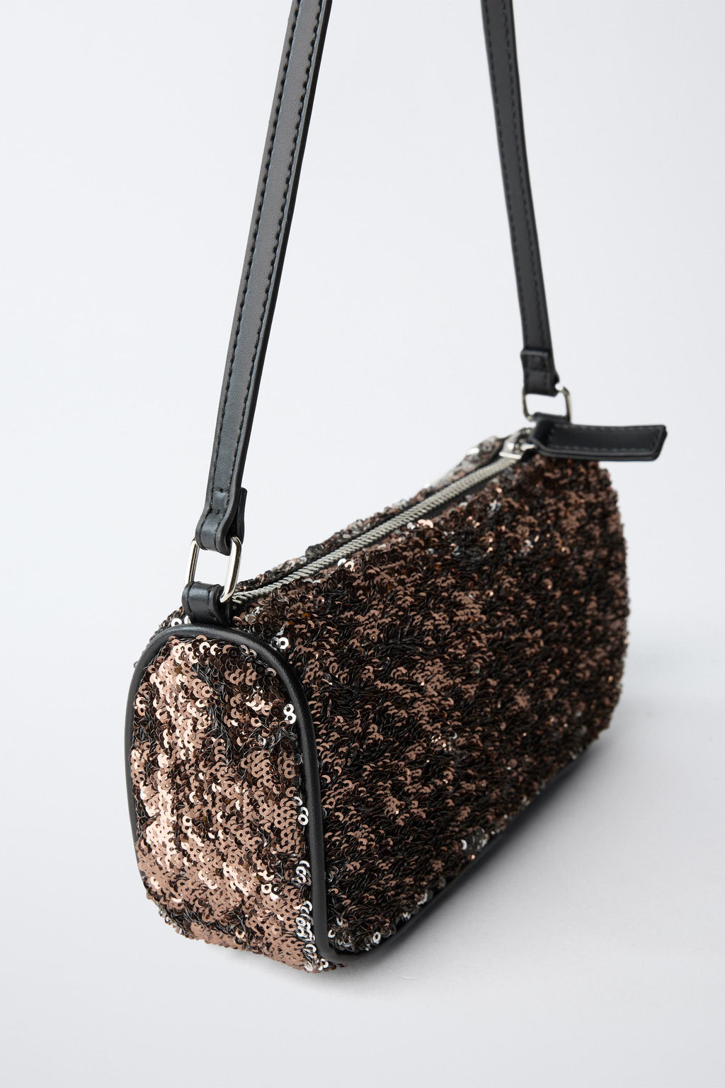 SEQUIN SHOULDER BAG - Zara фото 3