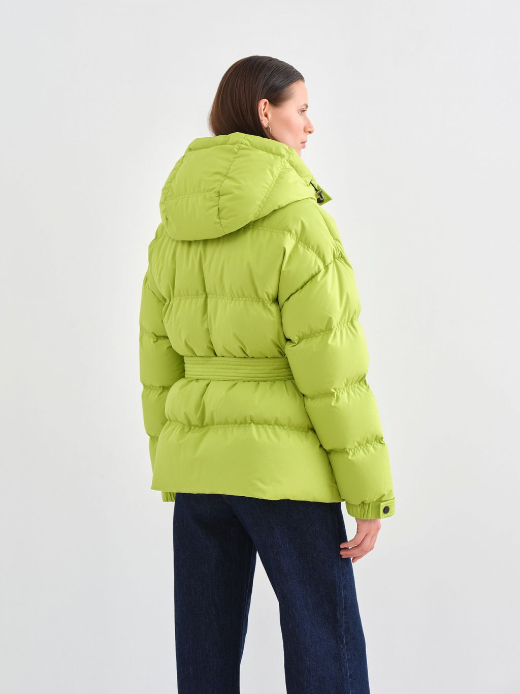 Conso/WDM 230561 - lime Пуховая куртка  фото 4