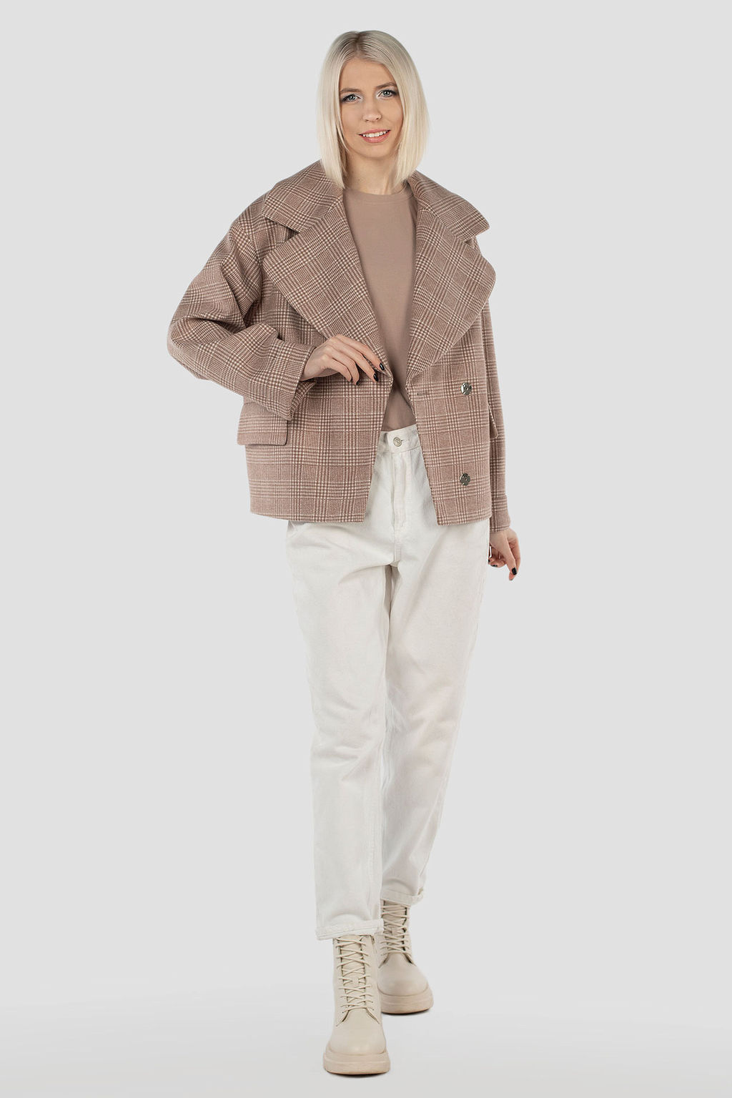 Пальто женское демисезонное - El podio фото 3