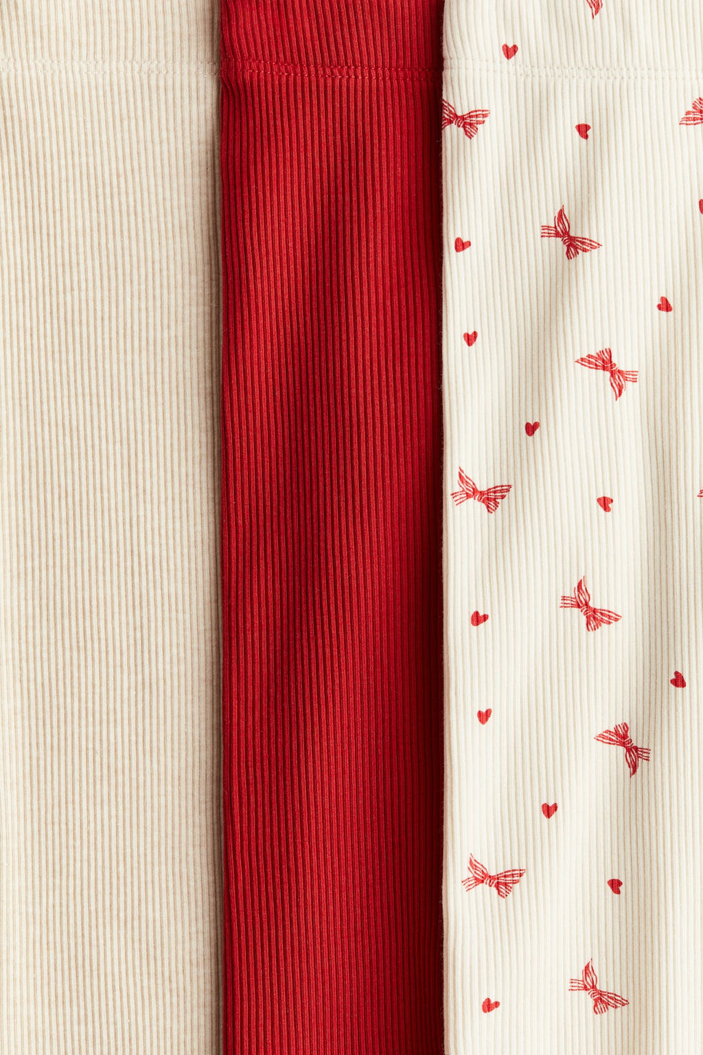 Pack de 3 leggings de algodon acanalado - H&m фото 2