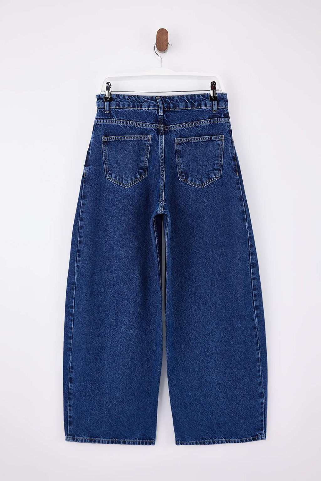 Mavi DOKUMLU Tencel Kar?s?ml? Dikis Detayl? Yuksek Bel Baggy Jeans TWOSS26JE00008 - Trendyolmilla фото 2