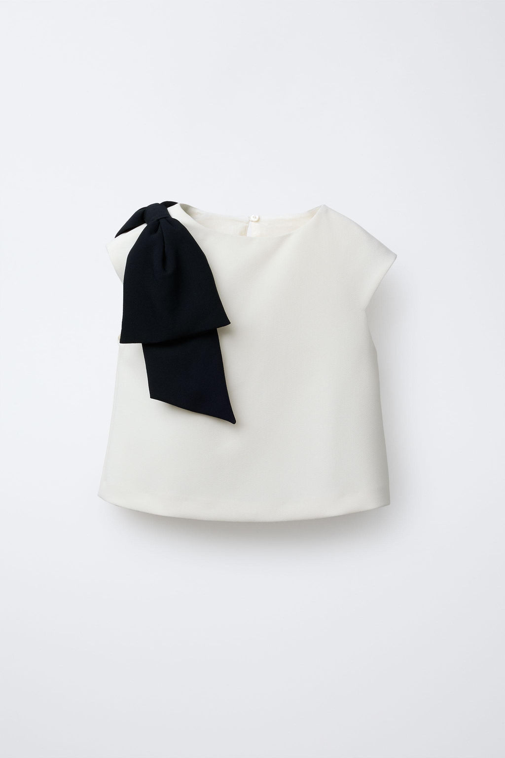 CONTRAST BOW TOP