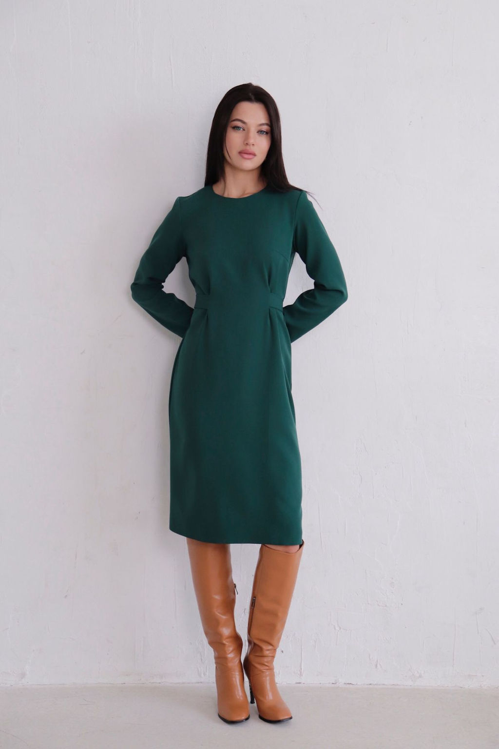 Платье-футляр с акцентом на талию - Martichelli фото 8