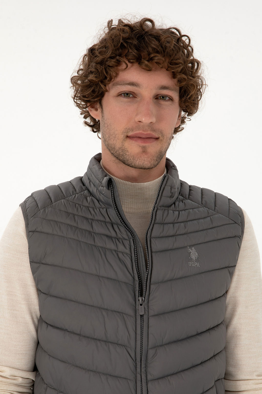 Erkek Gri Yelek - U.s. polo assn фото 2