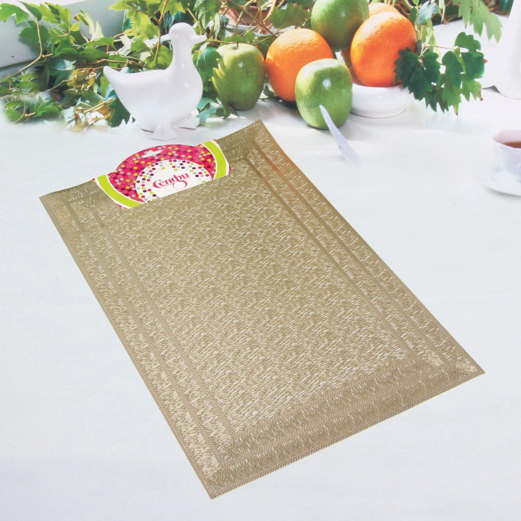 Цена за 3 шт. Салфетка на стол 30*45см "Гармония" золото