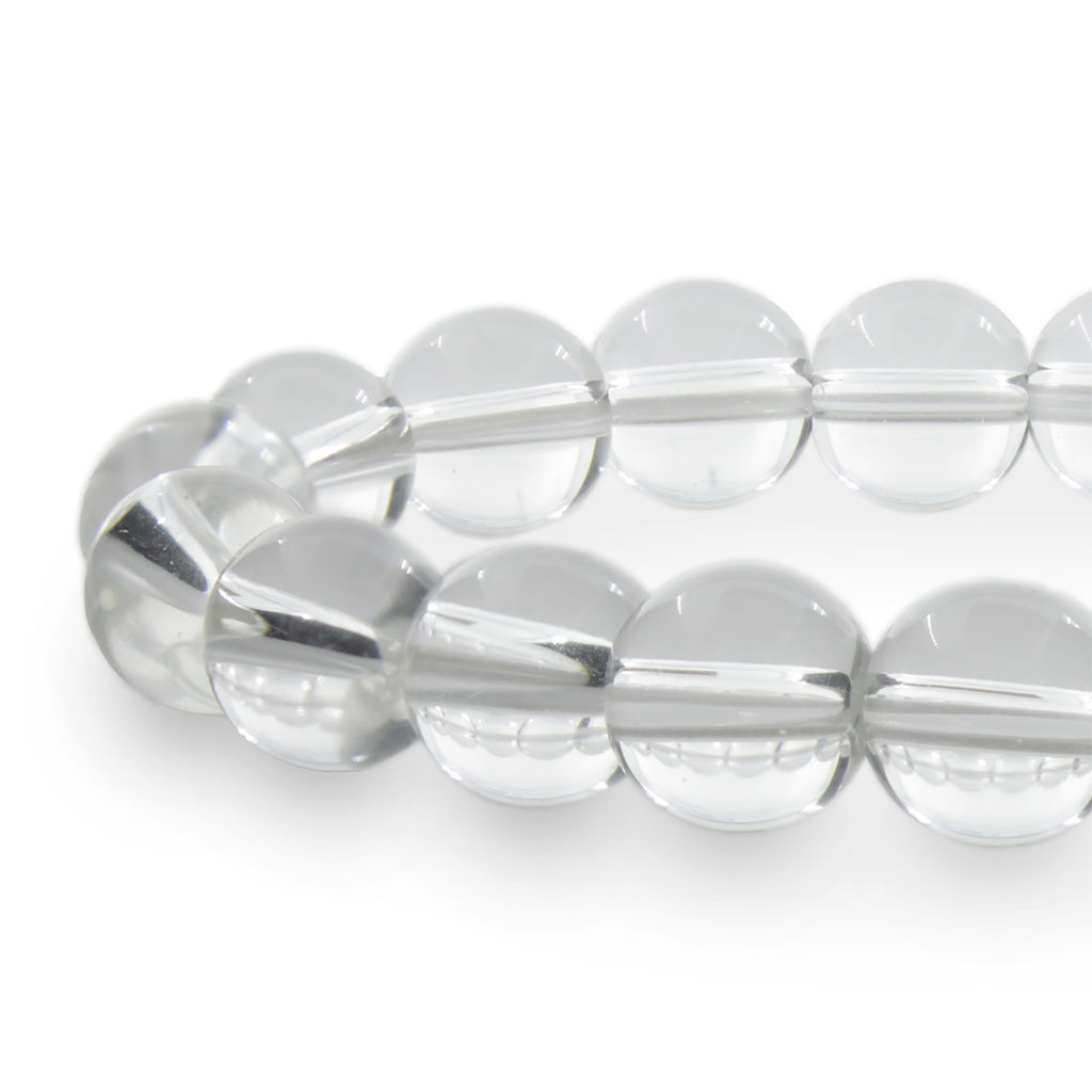 Хрусталь (имитация) 10мм, браслет Классика, 17см - Agat77 фото 2