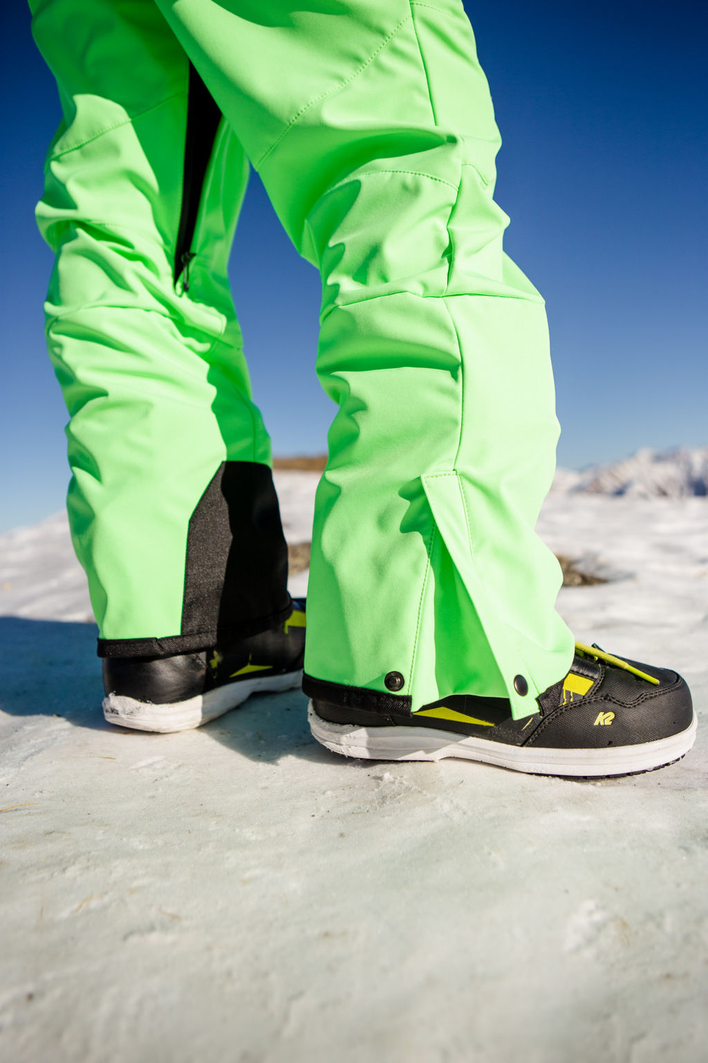 Сноубордические штаны Sent Powder (Зеленый)