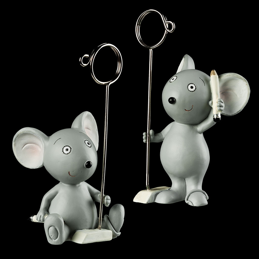 АКЦИЯ Цена за 1 шт. Держатель для фото ErichKrause Decor Канцелярская мышь 10.5см