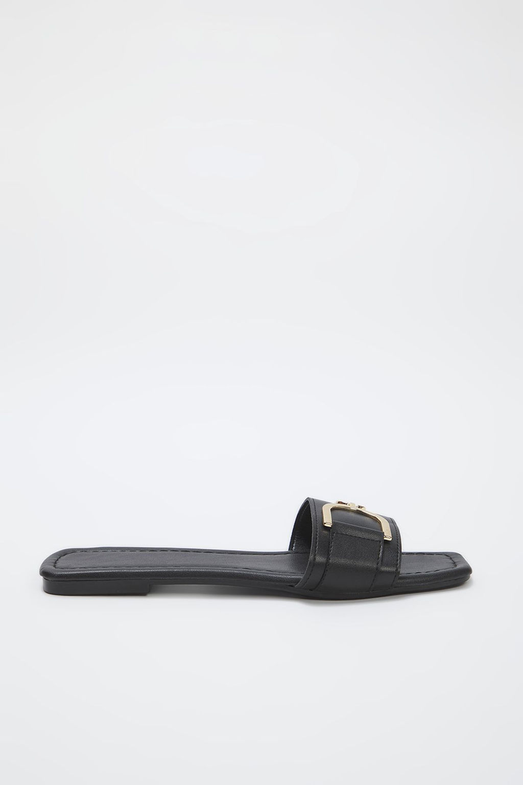 Trendyol Shoes Bej Metal Aksesuar Detayl? Kad?n Terlik TAKSS25TE00015 - Trendyolmilla фото 14