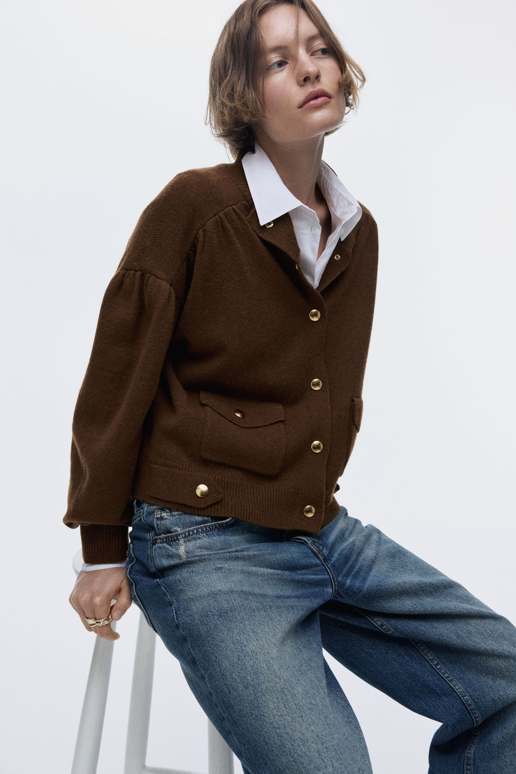 C?rdigan oversize - H&m фото 9