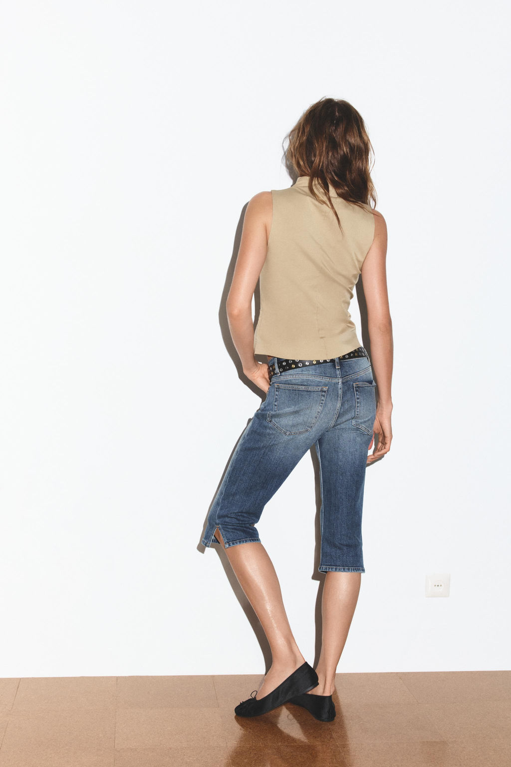 BUTTONED ELASTICATED TOP - Zara фото 13