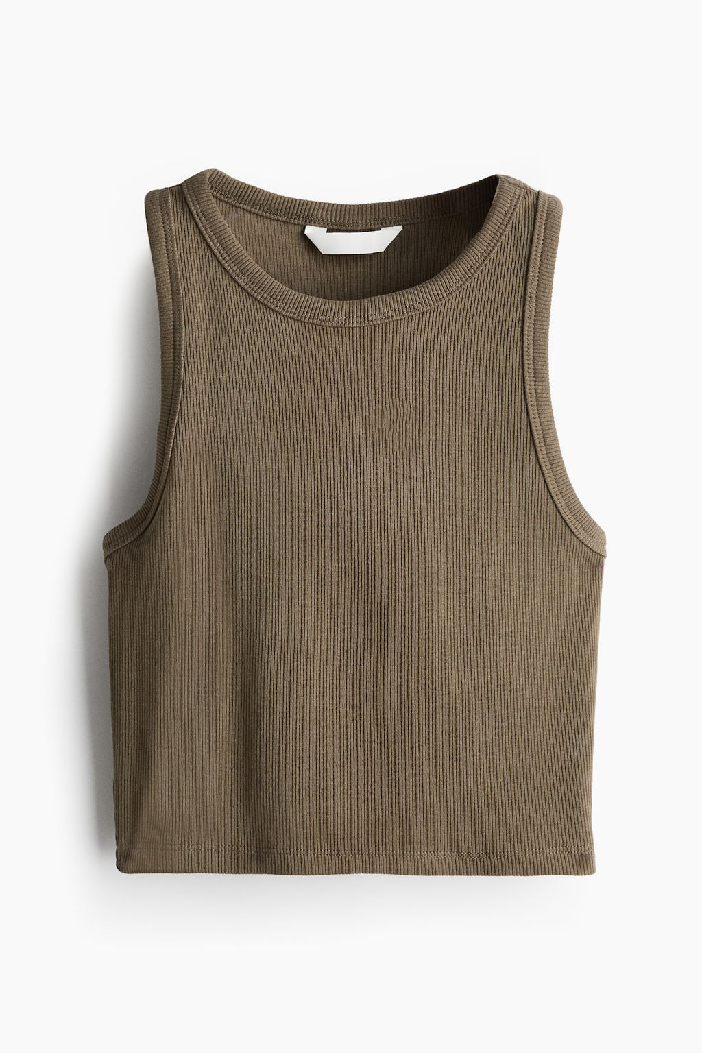 Camiseta cropped sin mangas - H&m фото 4