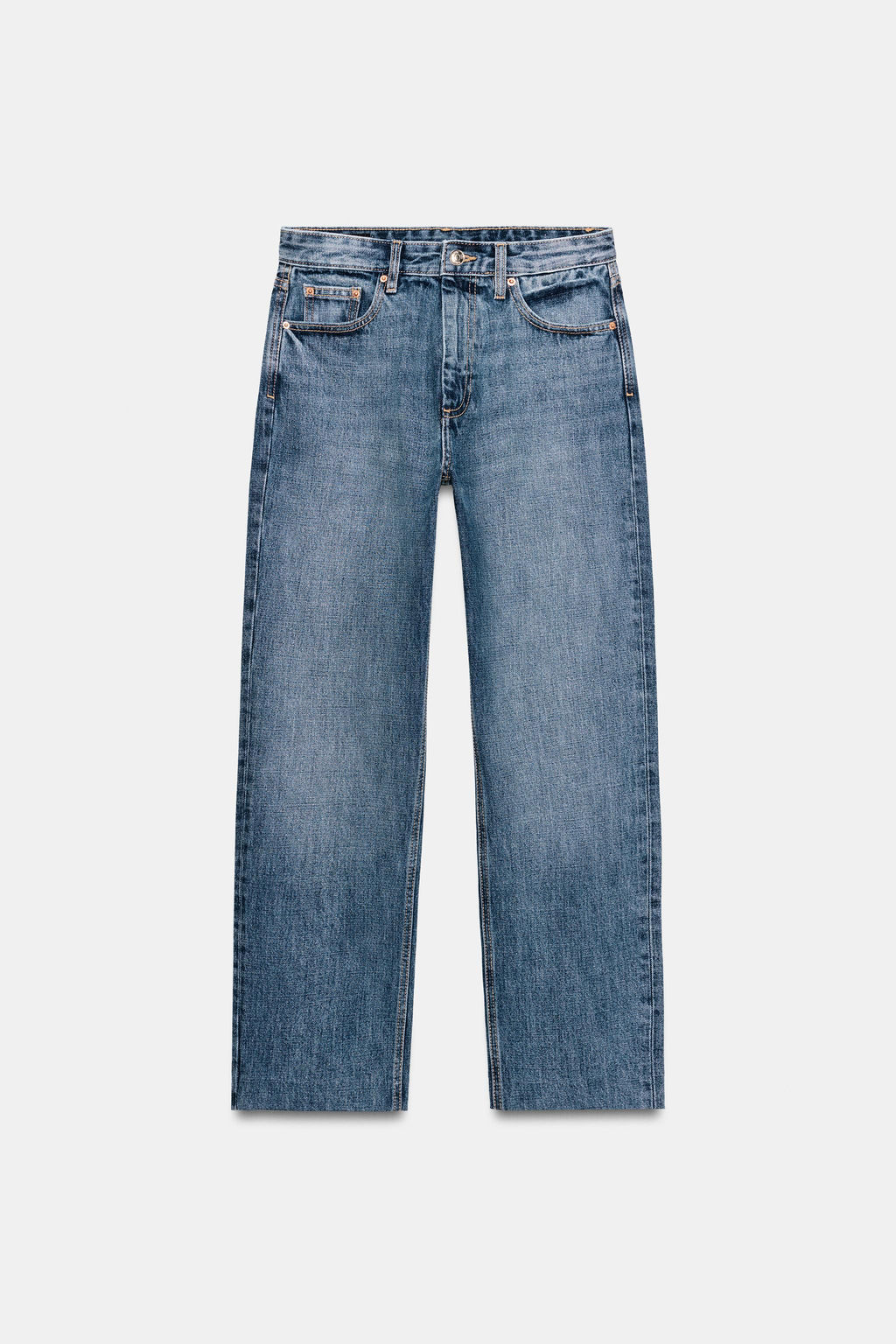 JEANS Z1975 SLIM TIRO ALTO / Azul - Zara фото 8