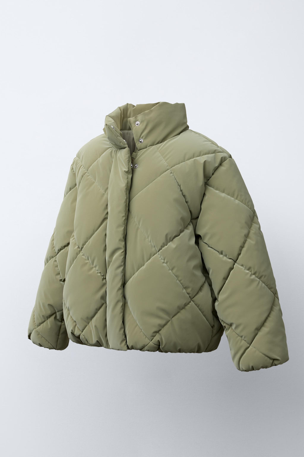 RUBBERISED PUFFER JACKET - Zara фото 10