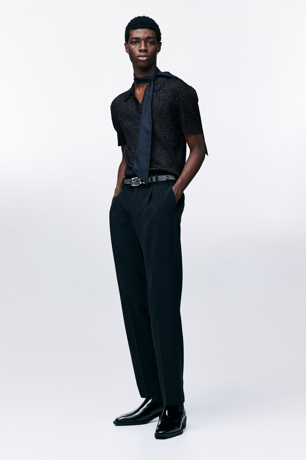 Polo brillante Slim Fit - H&m фото 2