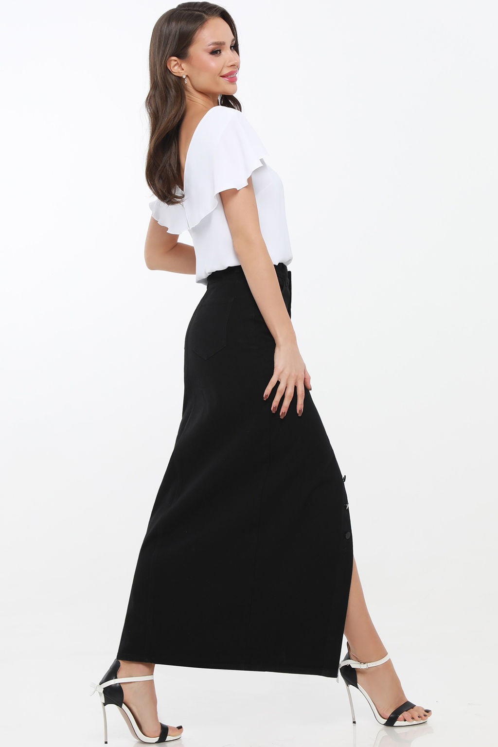 Блузка Алекса, вайт - Dstrend фото 5