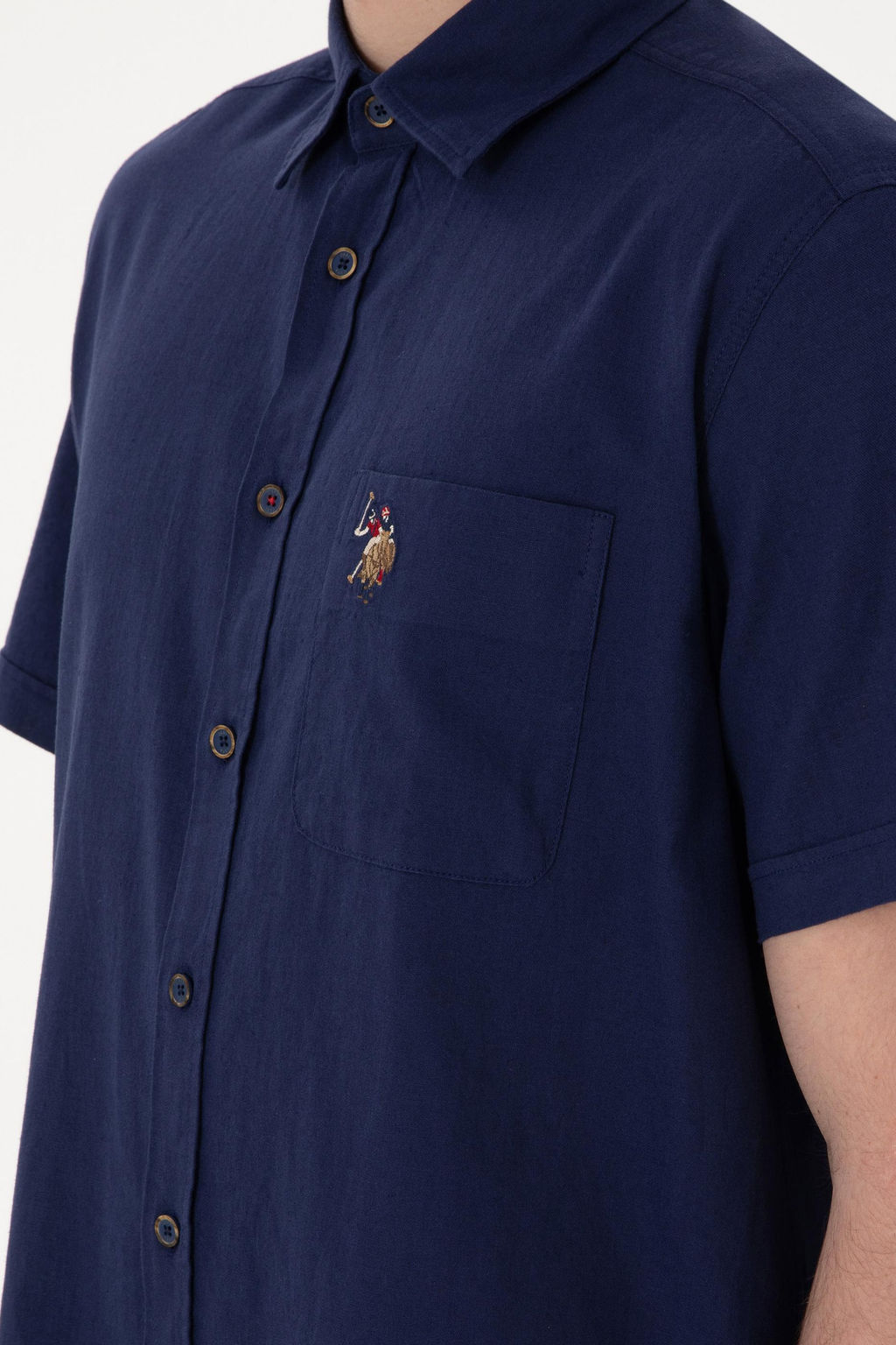 Erkek Lacivert K_sa Kollu G_mlek Sepette S_rpriz _ndirim - U.s. polo assn фото 7