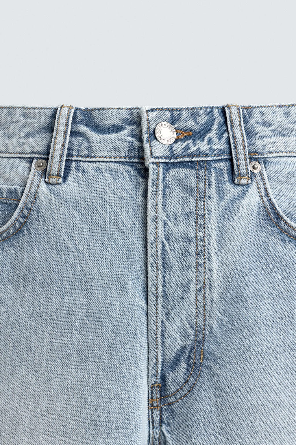 JEANS REGULAR FIT / Azul claro - Zara фото 9