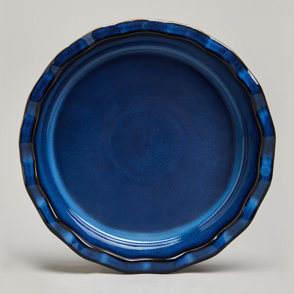 ФОРМА ДЛЯ ЗАПЕКАНИЯ КРУГЛАЯ REACTIVE BLUE 27*6,5 СМ 1500 МЛ - Agness фото 4
