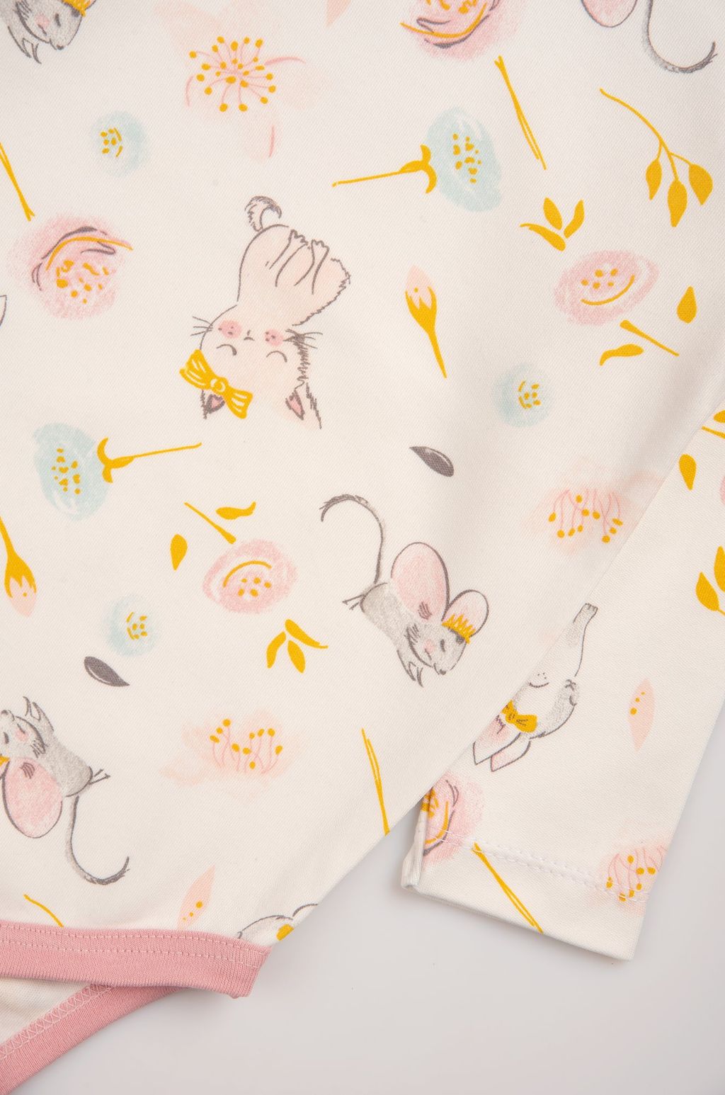 Хлопковое детское боди из интерлока Bonito  фото 19