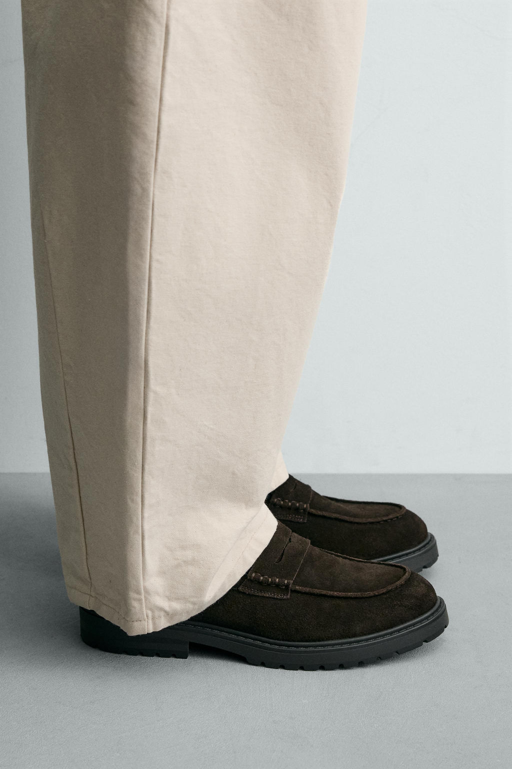 MOCAS?N PIEL TRACK ANTIFAZ / Marr?n