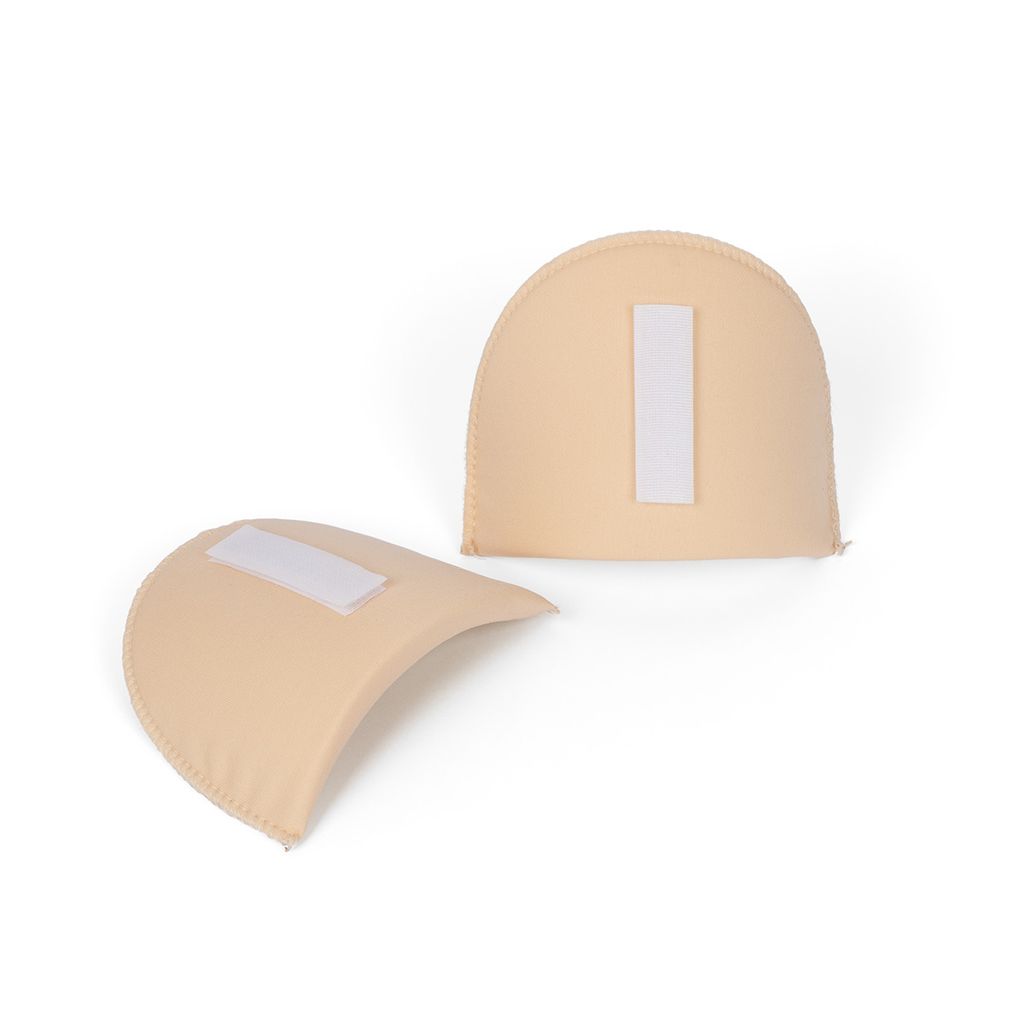 BLITZ VLN-10 Втачные плечевые накладки, с креплением 15 см х 10 см х 1 см №03 бежевые