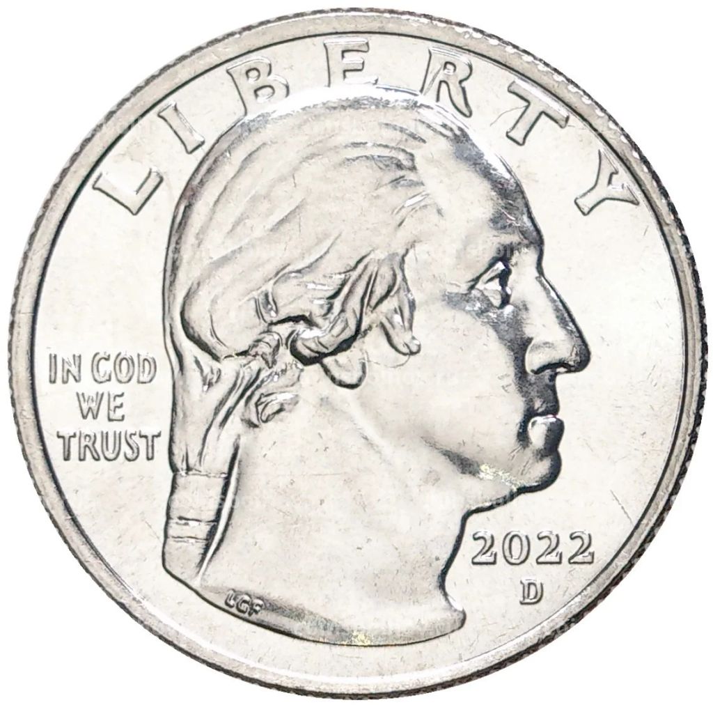 1/4 доллара (25 центов) 2022 года D США Американские женщины  Доктор Салли Райд