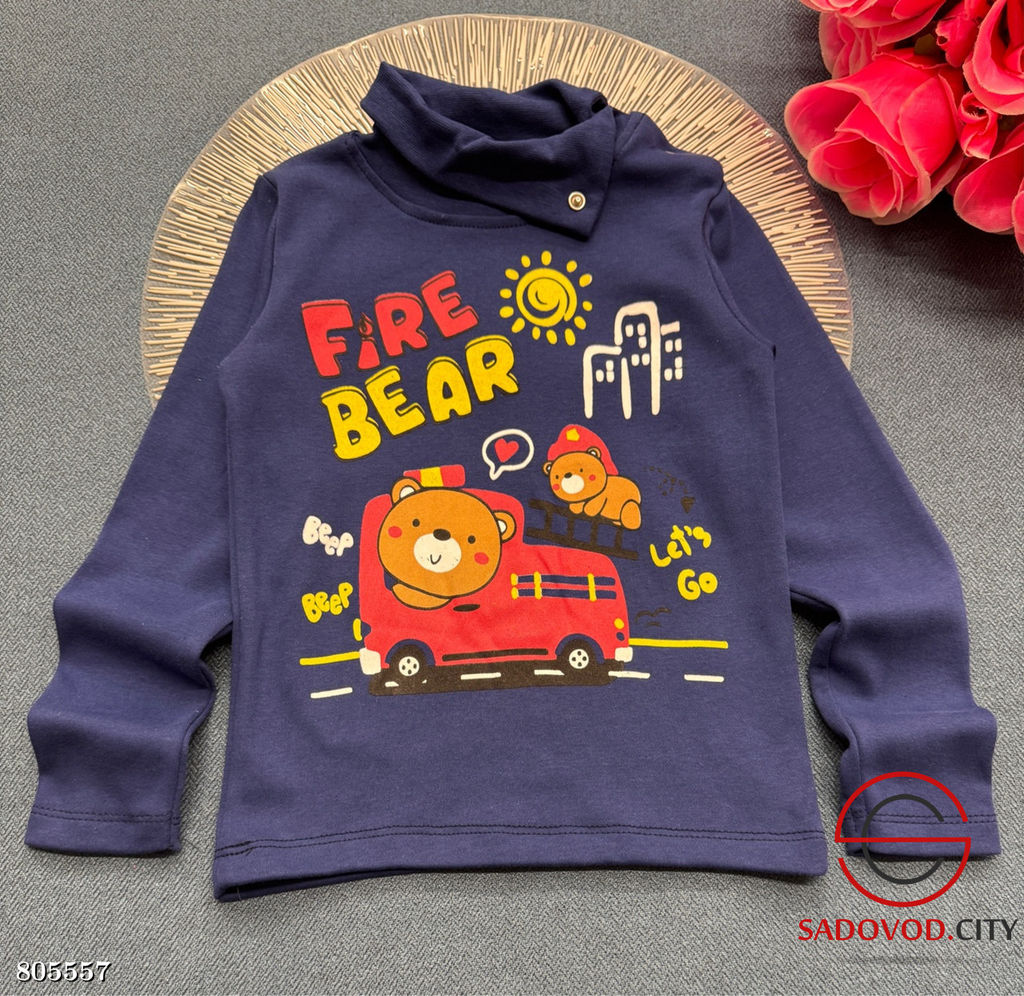 Водолазка с рисунком для мальчика - Bruno фото 6