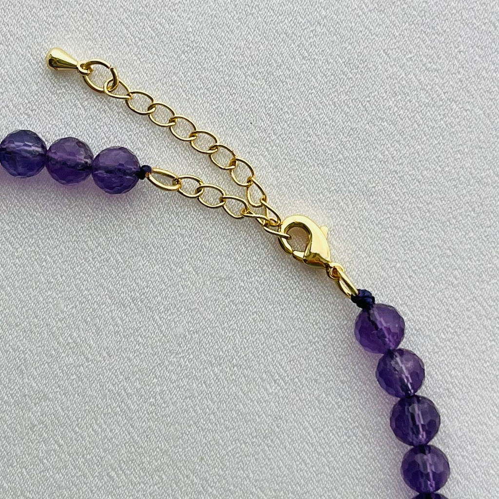 Бусы из Аметиста огранка 45 см +