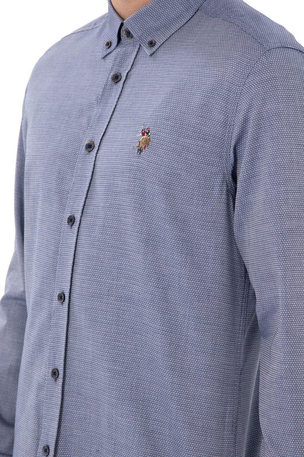 Erkek Lacivert Uzun Kollu Basic G_mlek Sepette S_rpriz _ndirim - U.s. polo assn фото 7