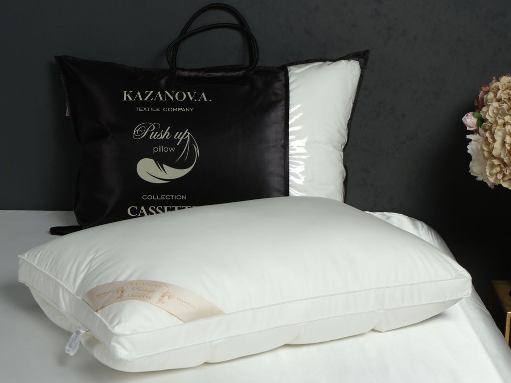 Подушка Cassette (жемчуг пепел) 50х70